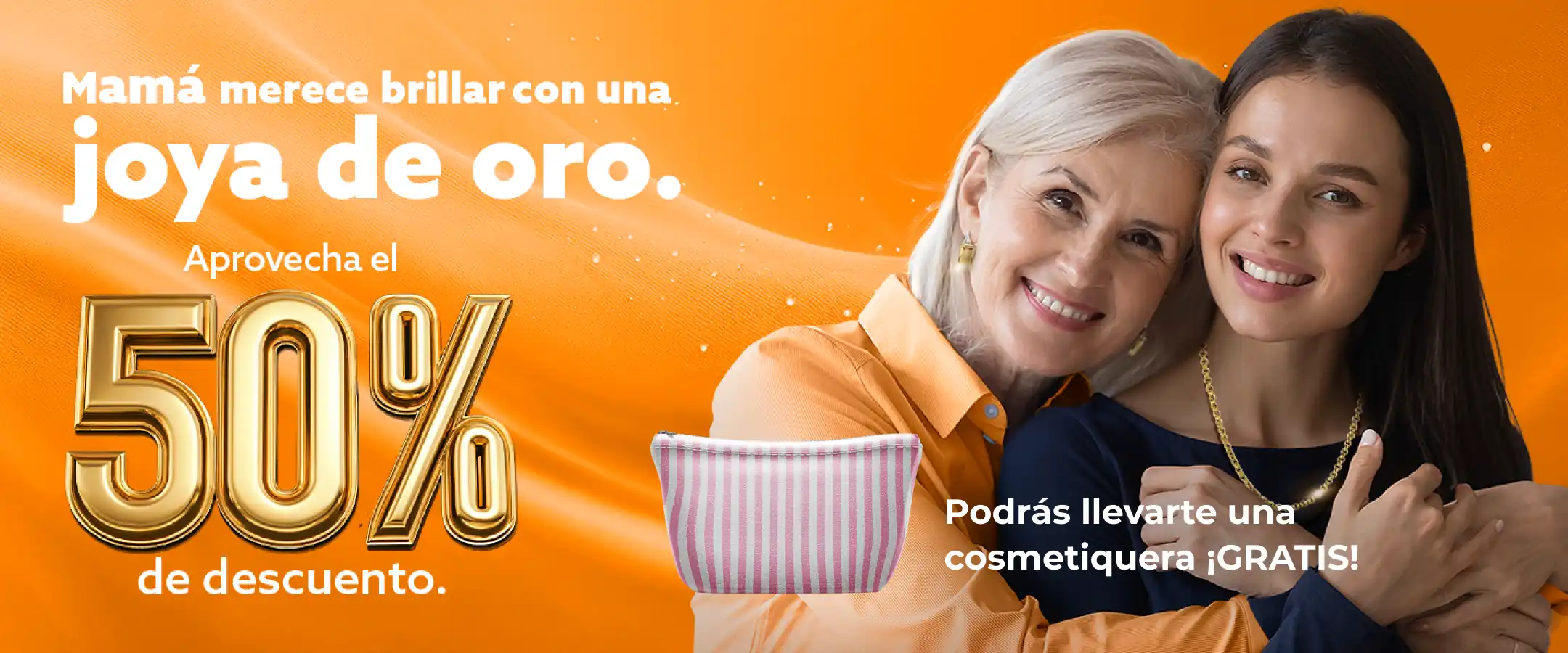 Mamá merece brillar con una joya de oro