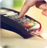 Paga con tarjeta